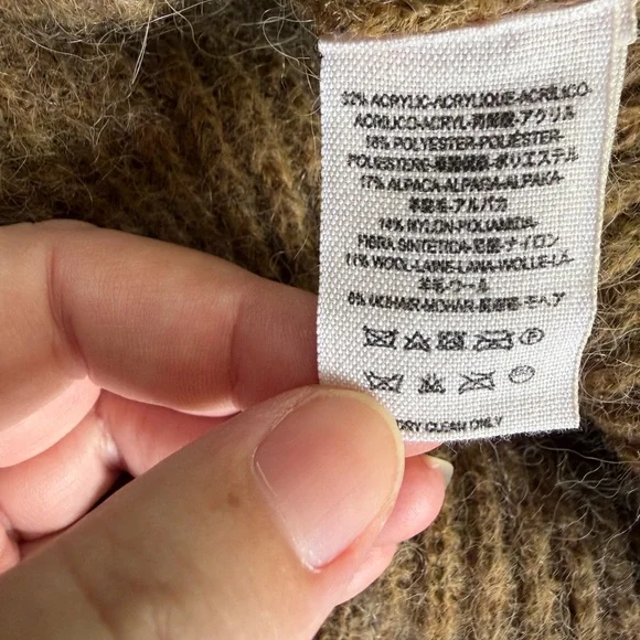 Free People Cloudy Day Oversized Longline Alpaca Mohair Blend Cardigan - Picture 16 of 16